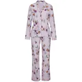 VIVANCE DREAMS Damen Pyjama flieder geblümt Gr.32/34