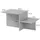 Skye Decor Harmony Beige Holzwerkstoff 80 x 40 x 40 cm