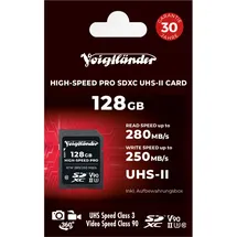 Voigtländer Prof. High-Speed SDXC 128GB UHS-II,