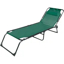 marbueno summer Sonnenliege 190 x 58 x 27 cm Grün klappbar