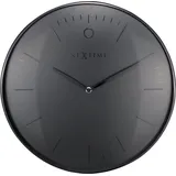 Nextime 3235ZW Wand- /Tischuhr Quarzuhr Kreis Schwarz