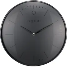 Nextime 3235ZW Wand- /Tischuhr Quarzuhr Kreis Schwarz