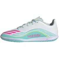 adidas F50 Messi Club IN Kinder Cloud White/Lucid Pink/Flash Aqua 36
