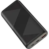XO Powerbank PR150 20000mAh QC18W PD 20W, schwarz