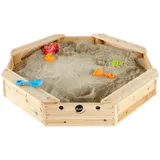 authentic sports & toys Plum Sandkasten Treasure Beach aus Holz,