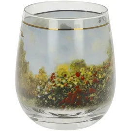 GOEBEL Windlicht Claude Monet Glas bunt