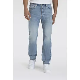 Levi's Straight-Jeans "501 LEVI'S ORIGINAL", Herren, Gr. 31, Länge 30, low on sleep ltwt, Denim/Jeans, Obermaterial: 100% Baumwolle, normal lang, Jeans Straight-Jeans, mit Markenlabel
