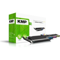 KMP SA-T53V Schwarz, Cyan, Magenta Gelb Toner Kombi-Pack ersetzt Samsung CLT-P406C, CLT-K406S, CLT-C406S, CLT-M406S, CLT-Y406S Kompatibel S