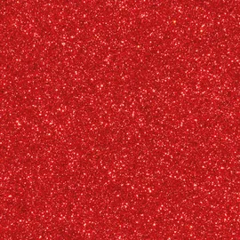 plottiX GlitterFlex Aufbügelfolie rot Effekt-Folie 32,0 x 50,0 cm, 1 Rolle