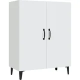 vidaXL Sideboard Weiß 70x34x90 cm Holzwerkstoff