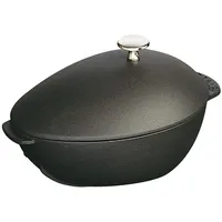 Staub Muscheltopf 25 cm schwarz