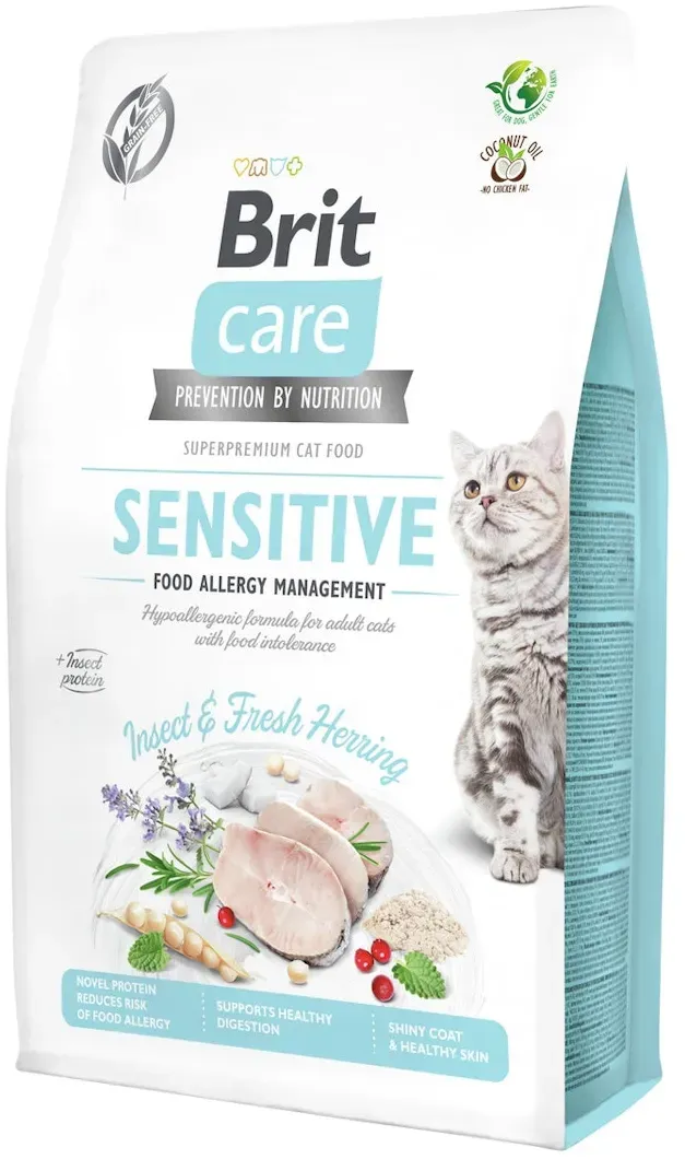 Brit Care getreidefrei Sensitive Allergy Management Katzentrockenfutter 2 Kilogramm