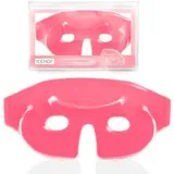 ICEHOF Kühlmaske Augenmaske, für Augen und Gesicht, pink