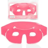 ICEHOF Kühlmaske Augenmaske, für Augen und Gesicht, pink