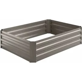 Siena Garden Hochbeet 120 x 90 x 30 cm grau