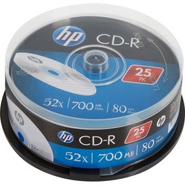 HP CD-R 80min/700MB, 52x, 25er Spindel