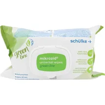 Schülke Mikrozid universal wipes green line SP