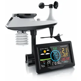 Brandson Funkwetterstation 5-in-1 Schwarz