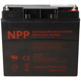 NPP Blei-Akku AGM NPD 12-20 12V 20Ah zyklenfest
