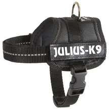 Trixie K9 Powergeschirr Hundegeschirr Schwarz 2XS/Baby 2