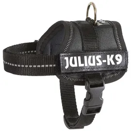 Trixie K9 Powergeschirr Hundegeschirr Schwarz 2XS/Baby 2