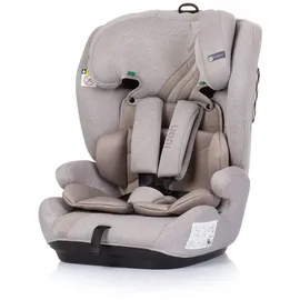 Chipolino Kindersitz Icon i-Size (76-150cm) Gruppe 2/3, Kopfstütze verstellbar beige