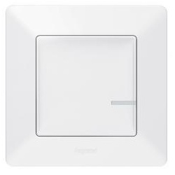 Legrand Valena Life with Netatmo Schalter/Dimmer, ohne Neutralleiter, ultraweiss