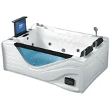 auq2a Luxuswanne Freistehende Badewanne 195 x 130 cm (130 cm X 78 cm X 195 cm)