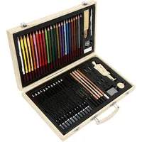Creativ Company Zeichen-/Malstifte Skizzen-/Zeichen-Set 1 St. Sortierte Farben