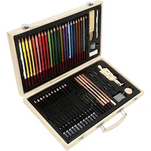 Creativ Company Zeichen-/Malstifte Skizzen-/Zeichen-Set 1 St. Sortierte Farben