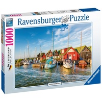 Ravensburger Puzzle Romantische Hafenwelt von Ahrenshoop (17092)