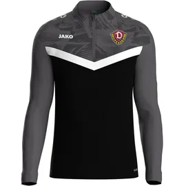 Jako Dynamo Dresden Iconic Ziptop 2024/25 Herren 801 schwarz/anthrazit L