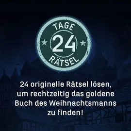 Kosmos EXIT Das Spiel Adventskalender 2021 - Die Jagd nach dem goldenen Buch