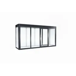 SunElements Design Gewächshaus SunGarden Deluxe mit Photovoltaik-Option 4.1 anthrazit-metallic, Wände: ESG 5mm satiniert, Dach: 6mm Acrylglas
