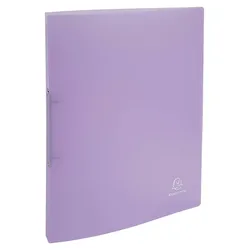 Exacompta 54170E 20x Ringbuch A4 aus PP, 2 Ringe 15mm, Chromaline Pastell - Farben sortiert