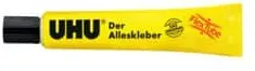 Alleskleber mit Lösungsmittel 20g UHU 46405 Blister Flex+Clean