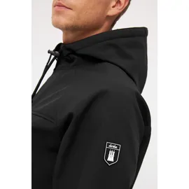 DERBE Herren Softshell Jacke Isleby - Schwarz,Weiß - M