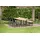 Niehoff Noah Gartentisch 160-260 x 95 x 76 cm Teak gebürstet/braun