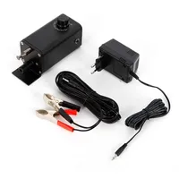 ieLsngai Grillmotor 15 W DC3-12V, Grillspieß mit Grillmotor für Grill, Tragbarer BBQ-Rotationsmotor