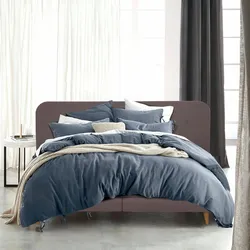 Boxspringbett ANDAS "Premium", braun (schlamm), Struktur fein, Liegefläche B/L: 160cm x 200cm, H3, Taschen-Federkernmatratze, Strukturstoff-Bezug (100% Polyester), Komplettbetten, Boxspringbett, Steppung mit Knopfheftung, inkl. Topper