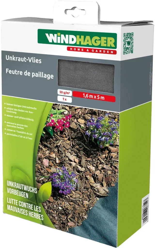 Unkraut-Vlies Standard - schwarz