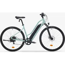 E-Bike Cross 28 Zoll 100E tiefer Einstieg grün GRÜN L