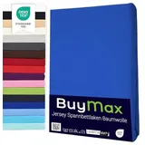 Buymax Spannbettlaken 60x120 70x140 80x200 90x200 100x200 120x200 140x200 160x200 180x200 200x200 Baumwolle Bettlaken Jersey