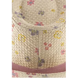 Sterntaler Strohhut Blumen beige 51 cm