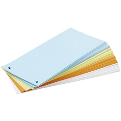 OTTO Office Nature Trennstreifen 100 Stück 4 Farben mehrfarbig, 24x10.5 cm