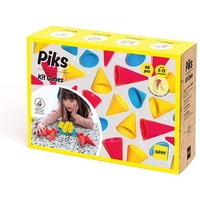 OPPI TOYS - Piks Stapelspielzeug Kegelset 48-teilig