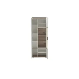 Uno Kombi-Vitrine Parez 75 x 38 x 208 cm Weiß
