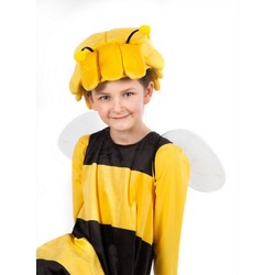 Maskworld Kostüm-Flügel Biene Maja Flügel, Ein Flügelpaar mit elastischen Bändern – passt für Willi und Biene gelb