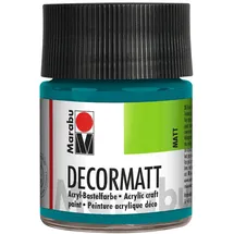 Marabu Decormatt Acrylfarbe 50 ml Türkis