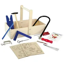 Pebaro Laubsäge-Schreinerkasten, 20 Teile